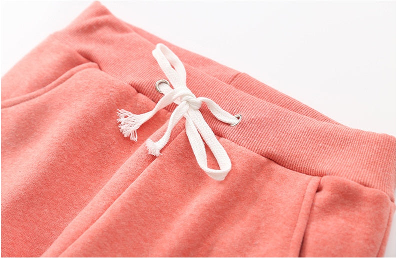 Warm And Thin Sports Leggings Straight-leg Pants