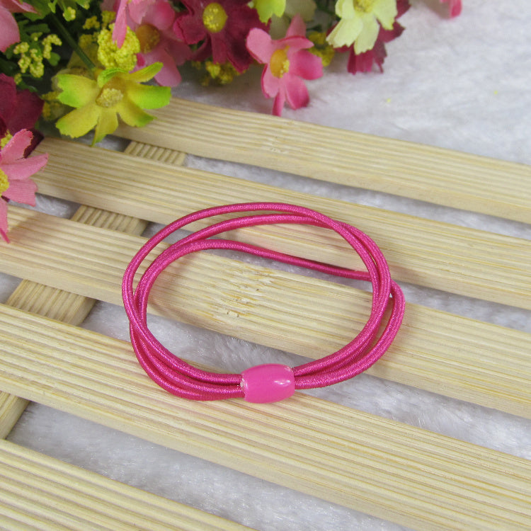 Fashion Hair Tie Cord Unembellished Elastic Band