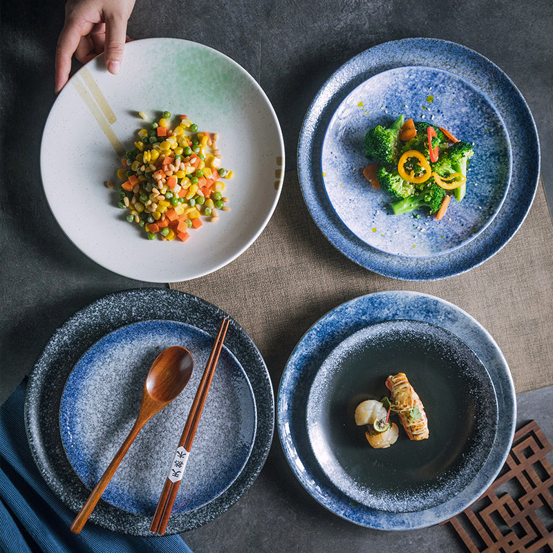 Japanese Tableware Household Ceramic Creative Steak Plate