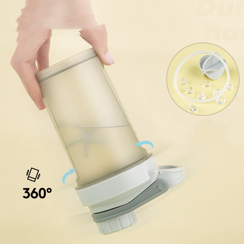 Portable Fitness Exercise Protein Powder With Lifting Loop