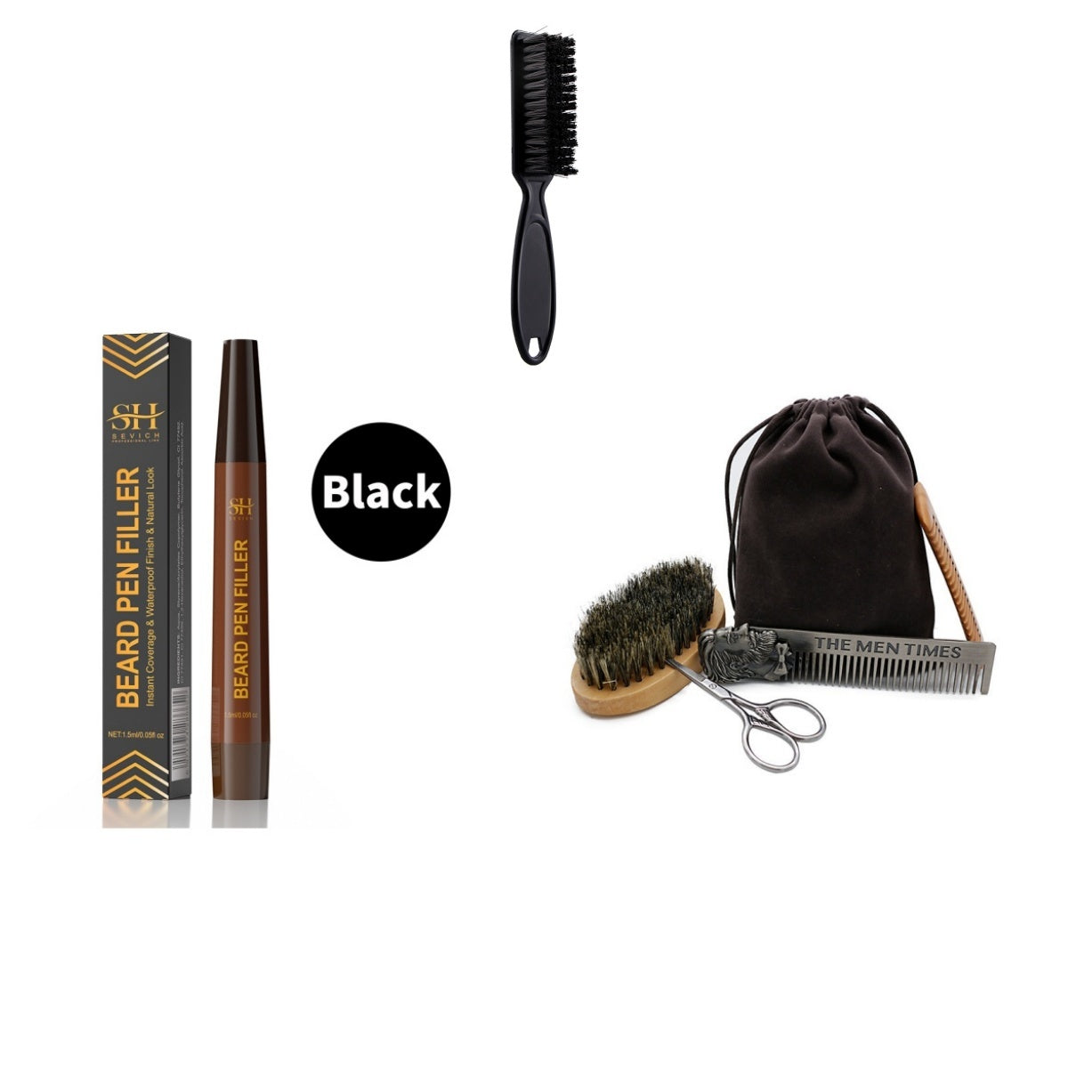 Men's Beard Eyebrow Hairline Headline Filler Sweatproof And Waterproof Natural Not Easy To Fade