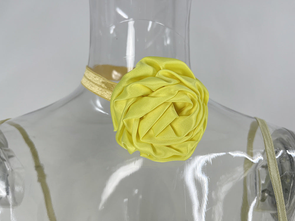 Sling Lace See-through Slim-fit Sheath Dress