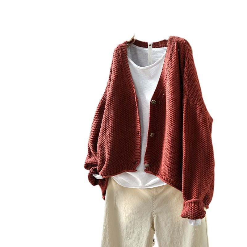 Women's Solid Color Cardigan