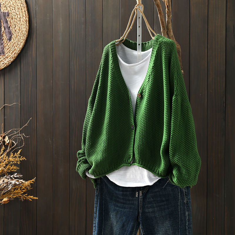 Women's Solid Color Cardigan