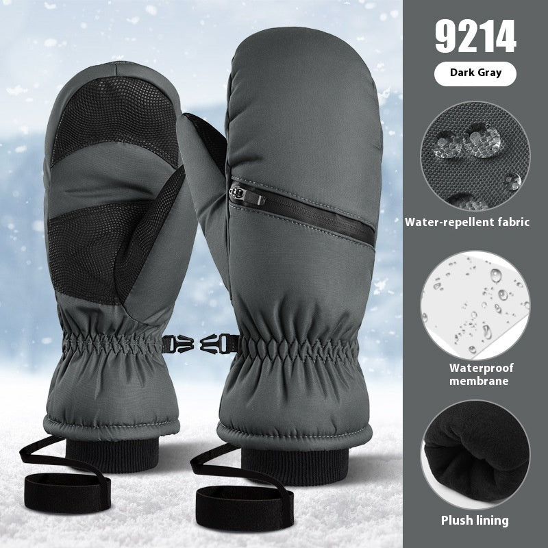 Cold-proof Finger Touch Screen Warm Ski Gloves