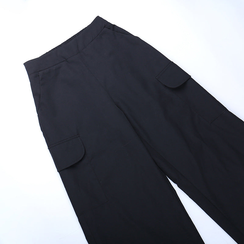 Versatile Casual Spicy Girl Straight Leg Pants For Women