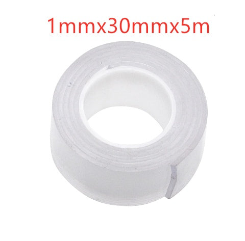 100CM 300CM 500CM Width 30mm 50mm Tape Double-Sided multi-Function Washable Tape, No Trace of Nano-free Magic Tape