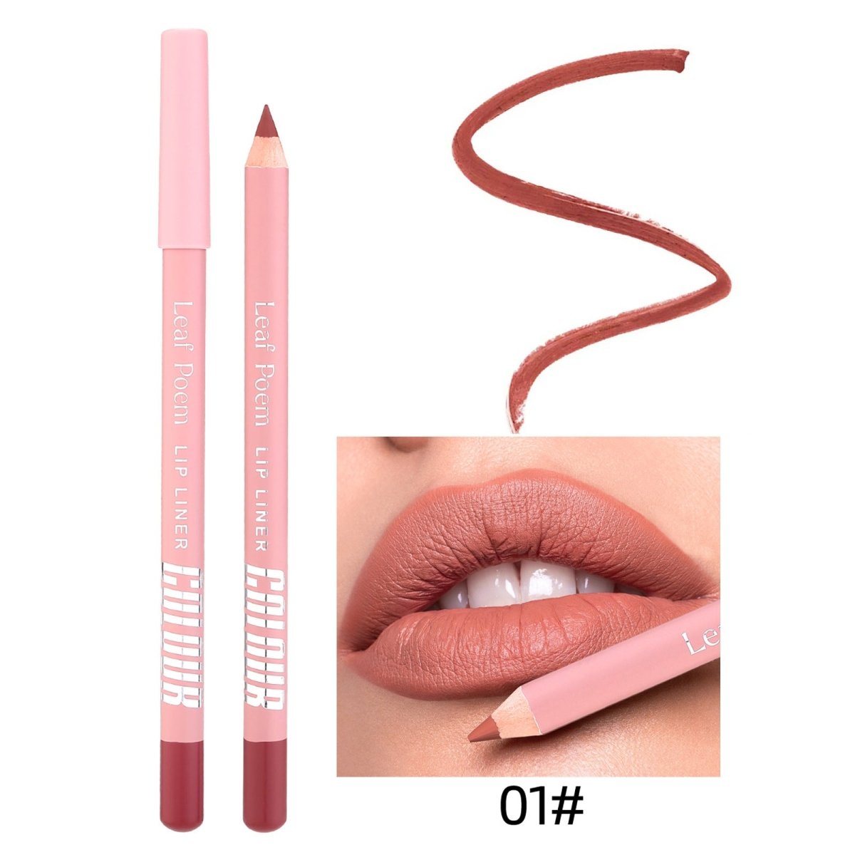 12 Color Matte Lipstick Lip Liner - Eshtree