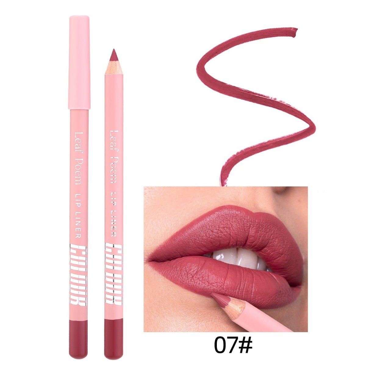 12 Color Matte Lipstick Lip Liner - Eshtree