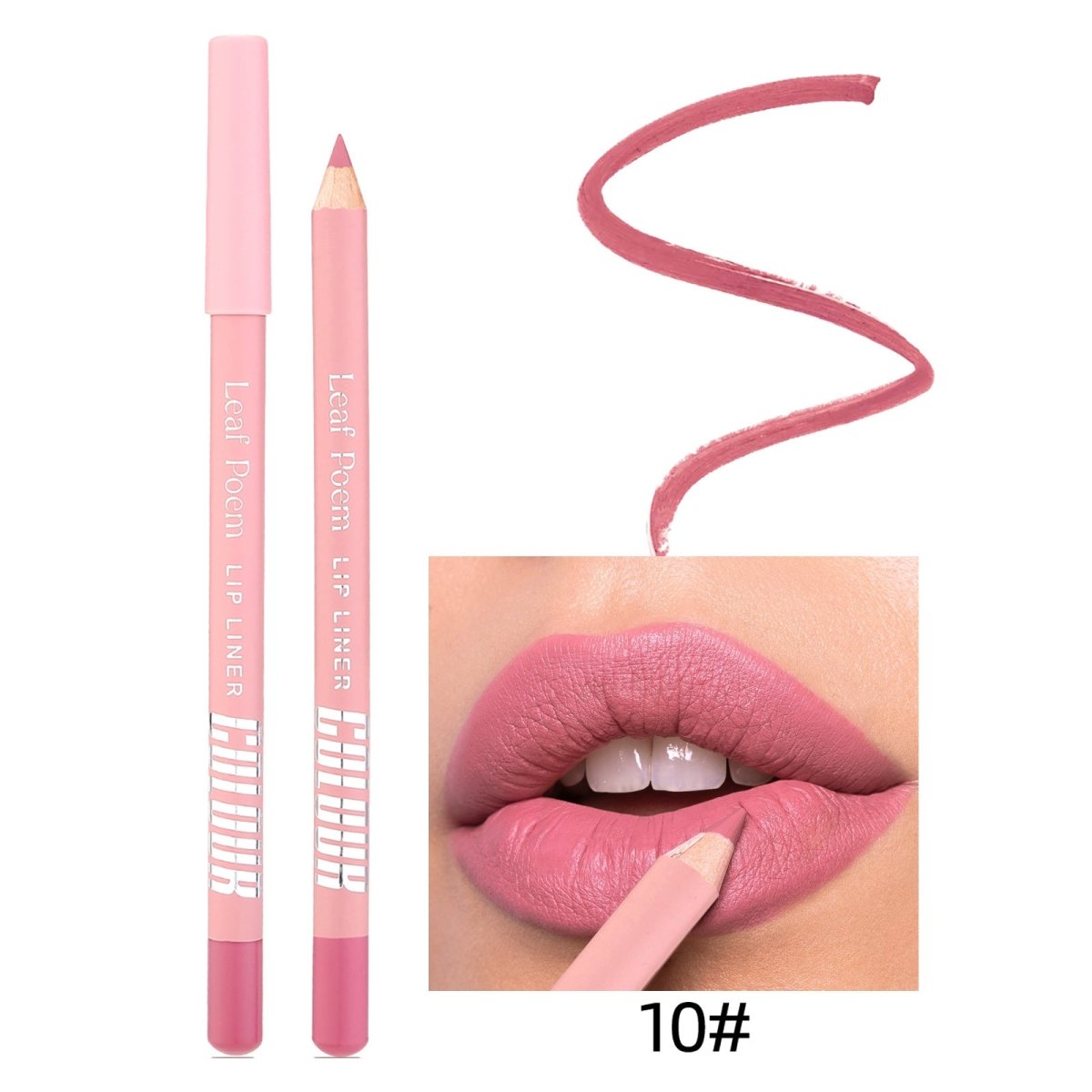 12 Color Matte Lipstick Lip Liner - Eshtree