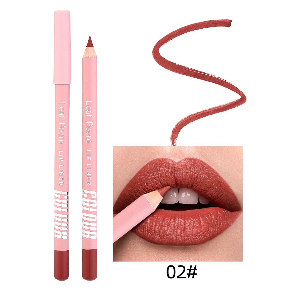 12 Color Matte Lipstick Lip Liner - Eshtree