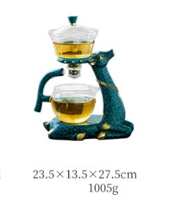 Elk Glass Automatic Tea Set Set Household Tea Maker
