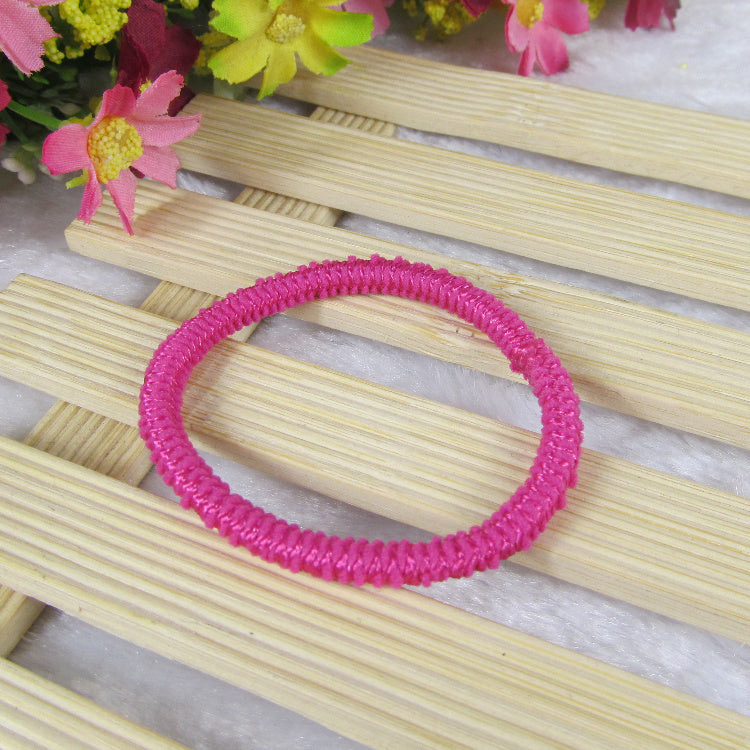 Fashion Hair Tie Cord Unembellished Elastic Band