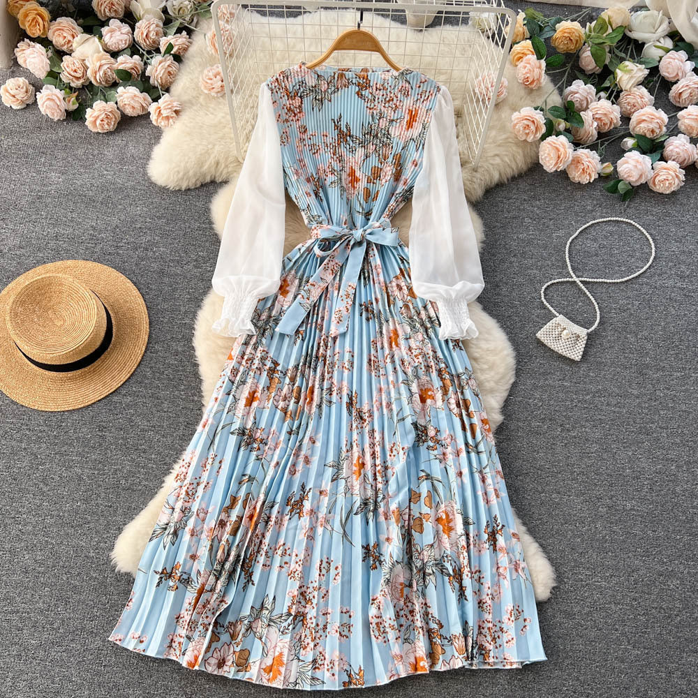 Women's Fashion Ethnic Style Printed Dresses
