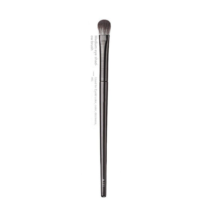 13 Black Brushed Eye Brush Makeup Tools Eye Makeup Brush Leather Ba - Eshtree