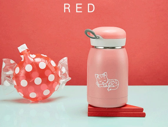 300ML Mini Water Thermal Bottle Insulated Stainless Steel