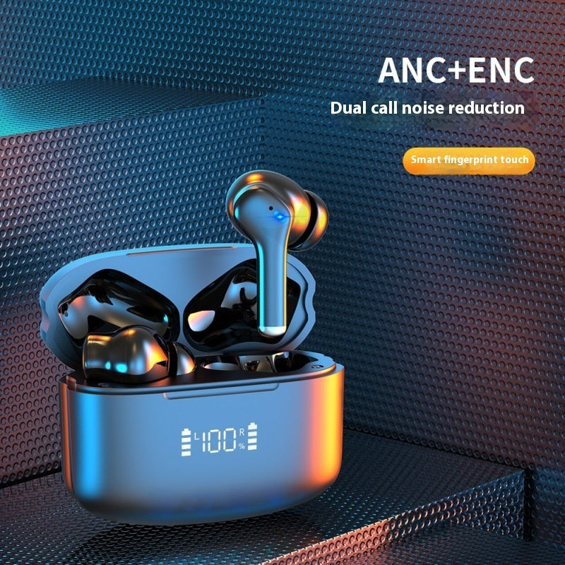 M48 Bluetooth Headset Digital Display Dual Camera Noise Reduction Wireless