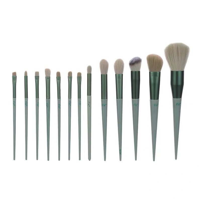 13Pcs Makeup Brush Set Make Up Concealer Brush Blush Powder Brush Eye Shadow Highlighter Foundation Brush Cosmetic Beauty Tools - Eshtree