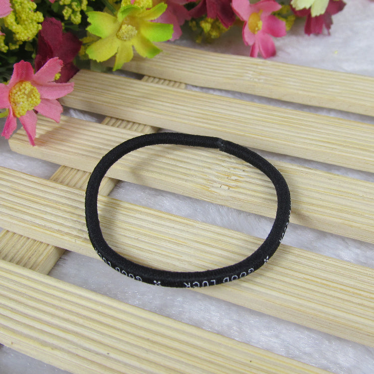 Fashion Hair Tie Cord Unembellished Elastic Band