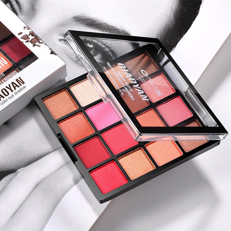 16 colors pearlescent eyeshadow palette - Eshtree