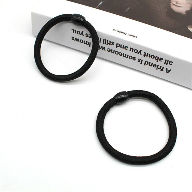 Korean High-Stretch Hair Tie Hair Accessories Stall Base Tie Hair Elastic