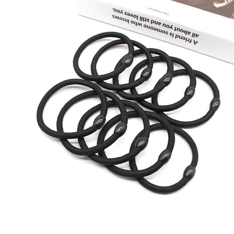 Korean High-Stretch Hair Tie Hair Accessories Stall Base Tie Hair Elastic