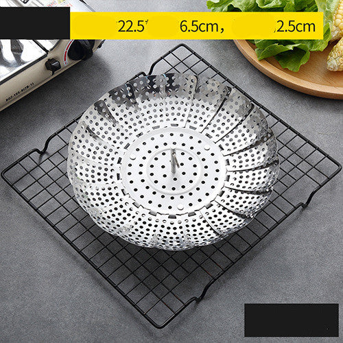 Steamer General Steamer Grid Steamed Mantou Steamed Bun Folding Steamer Steamer Steaming Plate