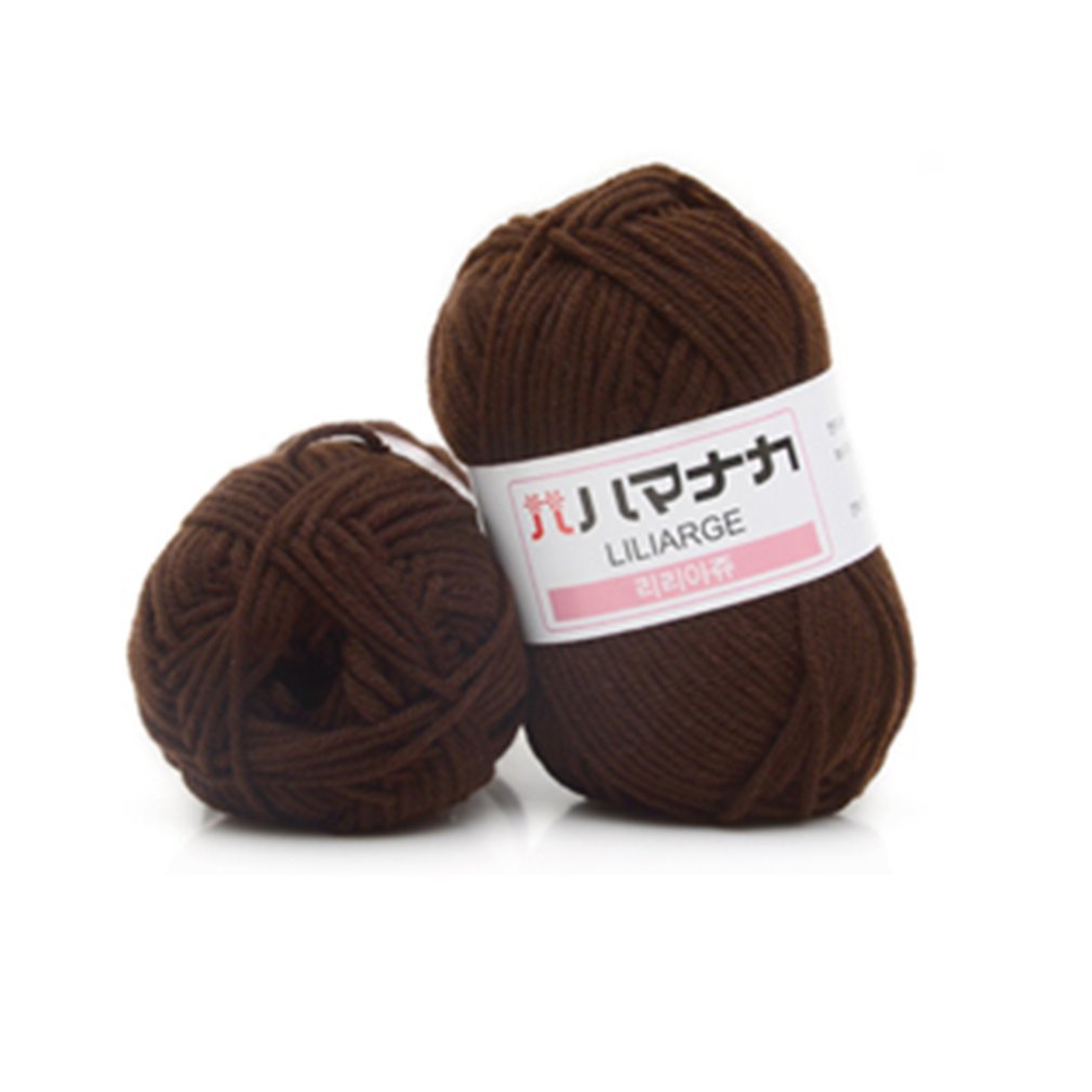 31 Beautiful Colorful Soft Baby Warm Milk Cotton Yarn Fiber Velvet Yarn Hand Knitting Wool Crochet Yarn DIY Sweater