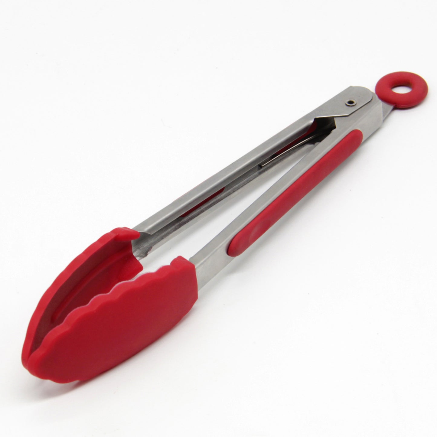 Food Clip 7 Inch Mini Silicone High Temperature And Anti-Scald Children Clip Stainless Steel Barbecue Clip Cake Clip