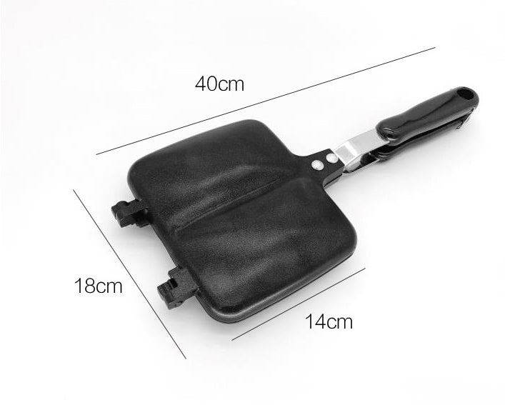 Removable Double-sided Heating Double-head Sandwich Pan Home Bread Making