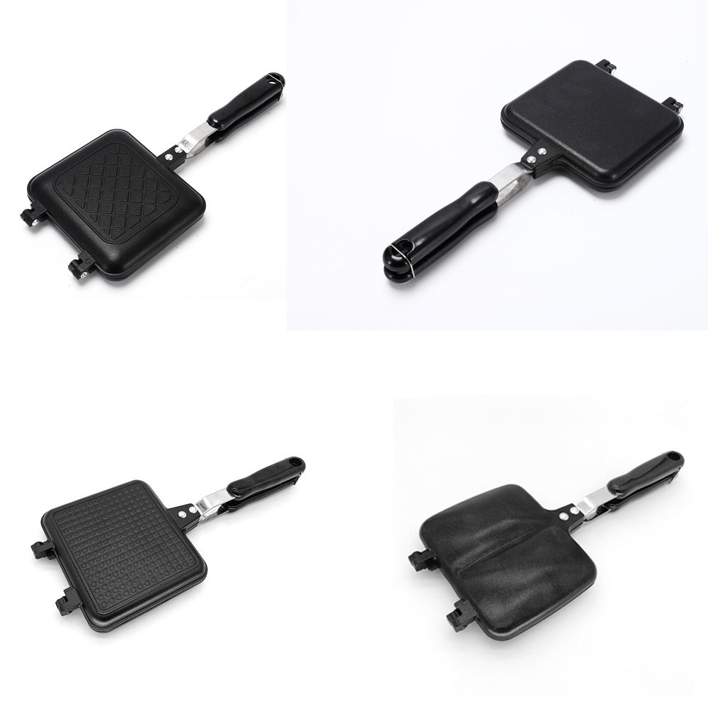 Removable Double-sided Heating Double-head Sandwich Pan Home Bread Making