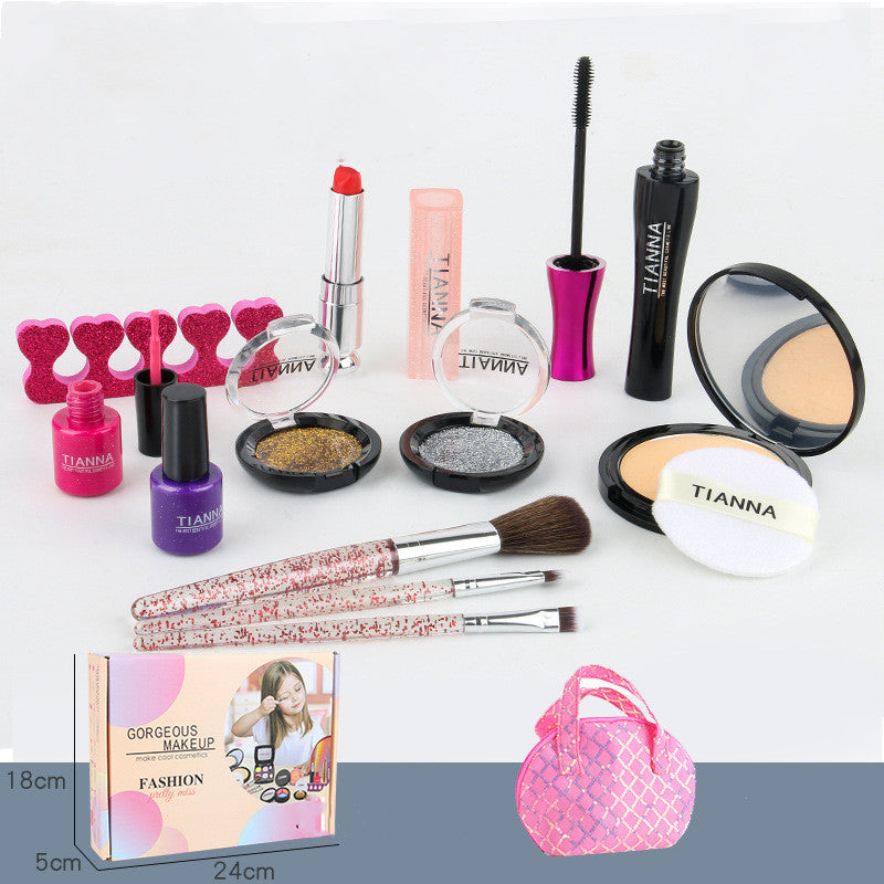 Children's Cosmetics Set Princess MMakeup Box Lipstick Little Girl Girl Toy