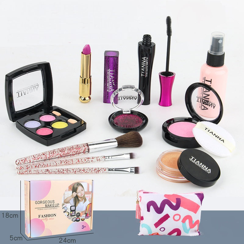 Children's Cosmetics Set Princess MMakeup Box Lipstick Little Girl Girl Toy