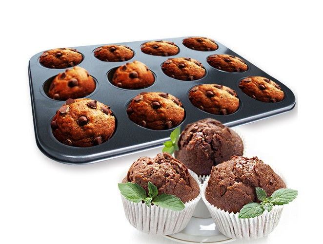 Nonstick Cake Mould 12 with Carbon Steel Baking Round Cake Mould