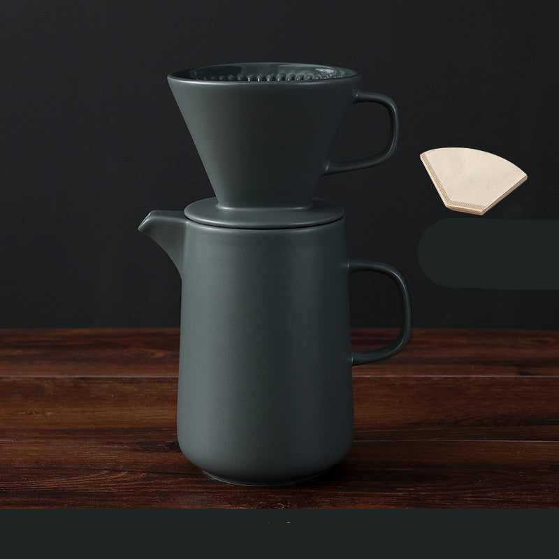 جهاز قهوة، إبريق قهوة، كوب فلتر قهوة، إبريق يدوي، طقم منزلي سيراميكي