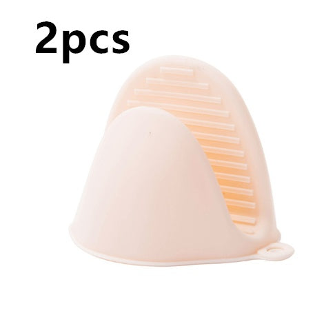 Silicone anti-hot hand clip