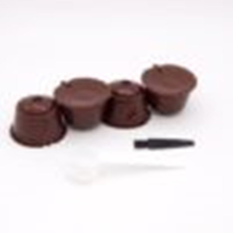 The Coffee Filter Capsule Shell Is Repeatedly Filtered With Plastic
