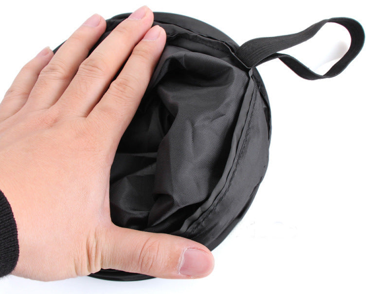 Foldable Multifunctional Car Trash Can Car Storage Bucket Seat Back Storage Bag Car Interior Supplies