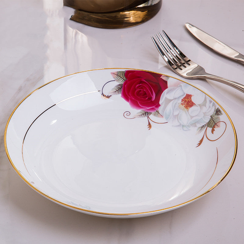 طبق حساء، طقم أدوات مائدة، أدوات منزلية، أطباق إبداعية