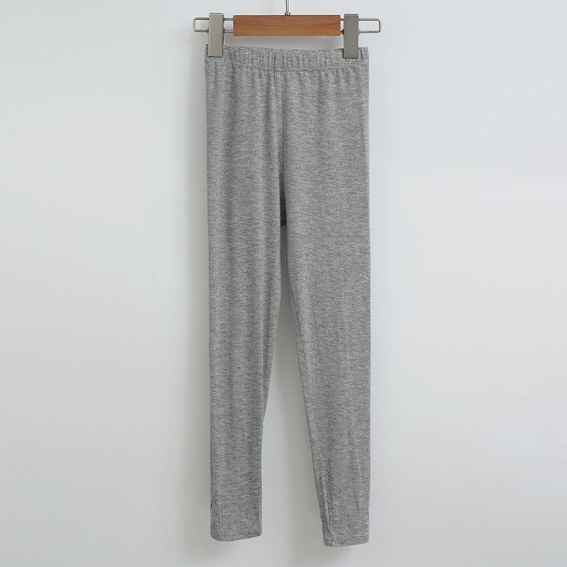 Girls' T-shirt Spring And Summer Korean Children's Clothing Alphabet Half-sleeved Short-sleeved Irregular Middle-aged Children's Net Red Tide Top