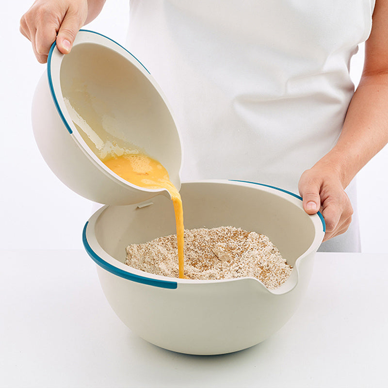 Three piece baking bowl set