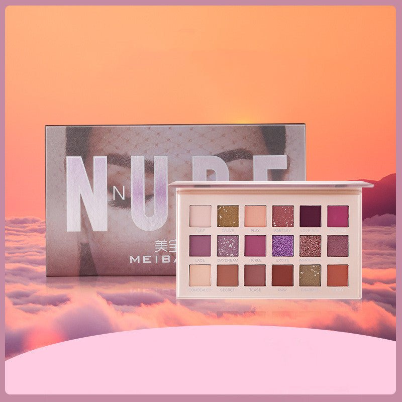 18 - color Domestic Desert Rose Eyeshadow Palette Earth Color - Eshtree