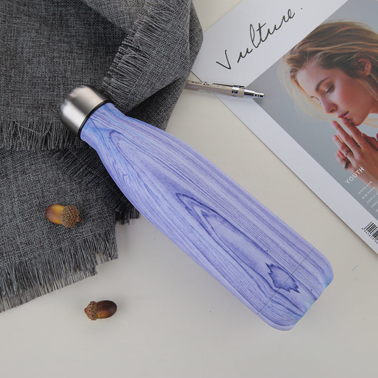 Hot Hot Hot Stainless Steel Vacuum Flask Hot Water Outdoor Sport Thermal Water Bottle 500ML Coke Bottle