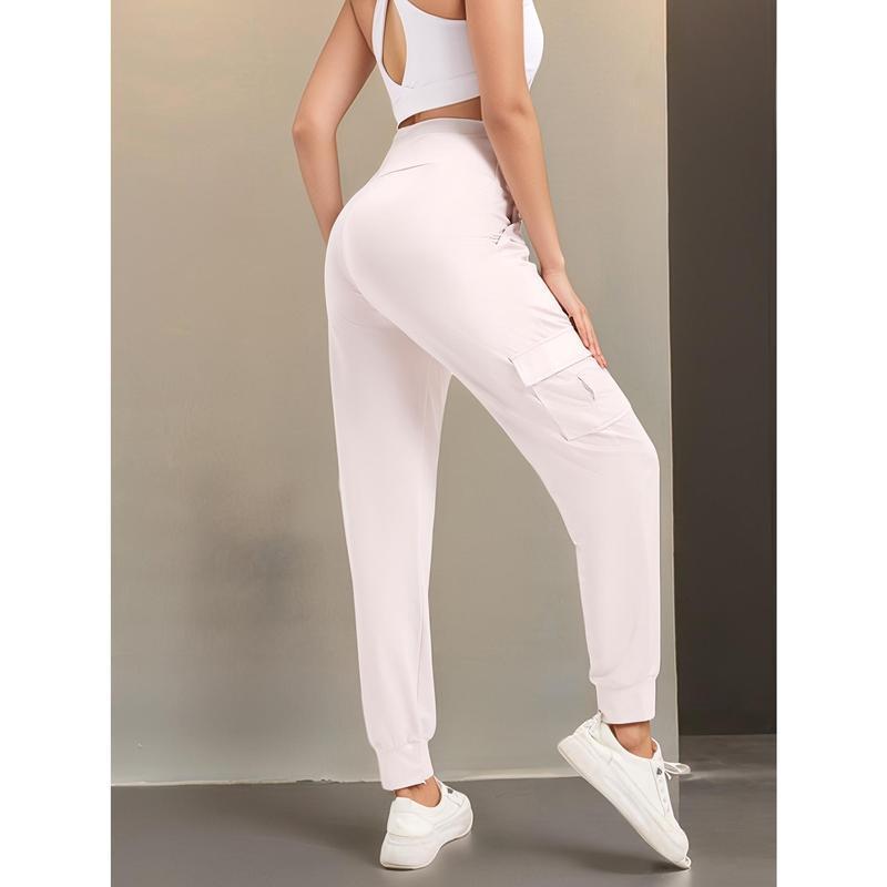 Sports Pants Wide Belt Women's Casual Trousers