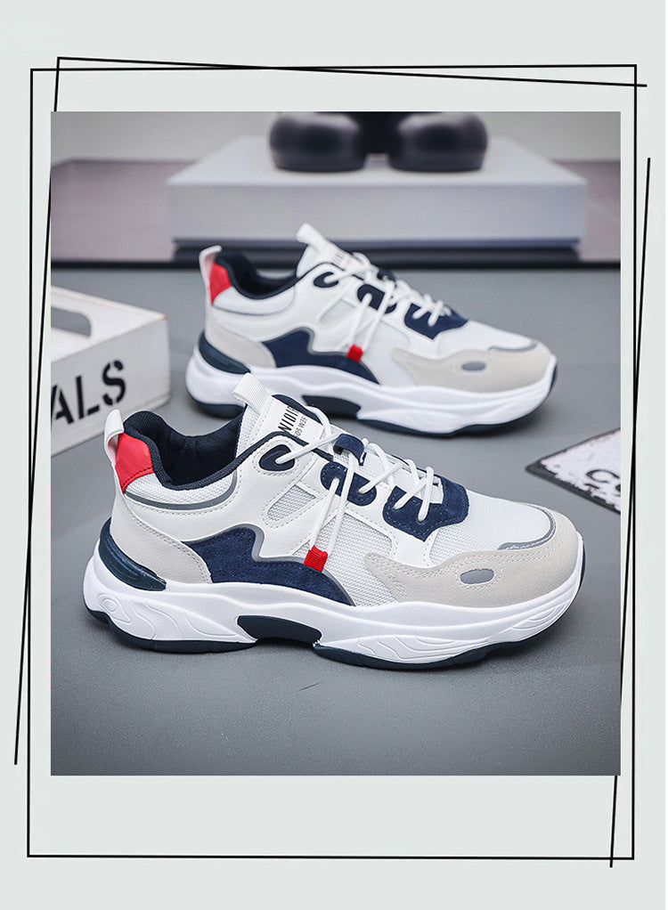 Men's Spring Breathable Type Mesh Sports Casual Shoes