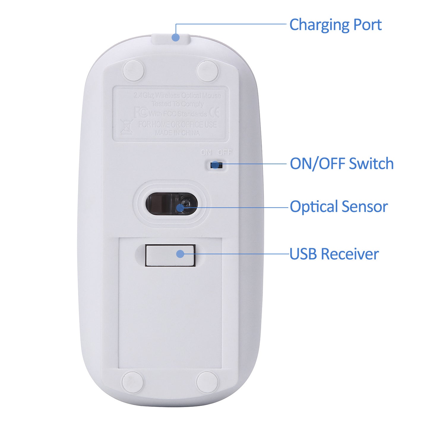 Wireless optical mouse