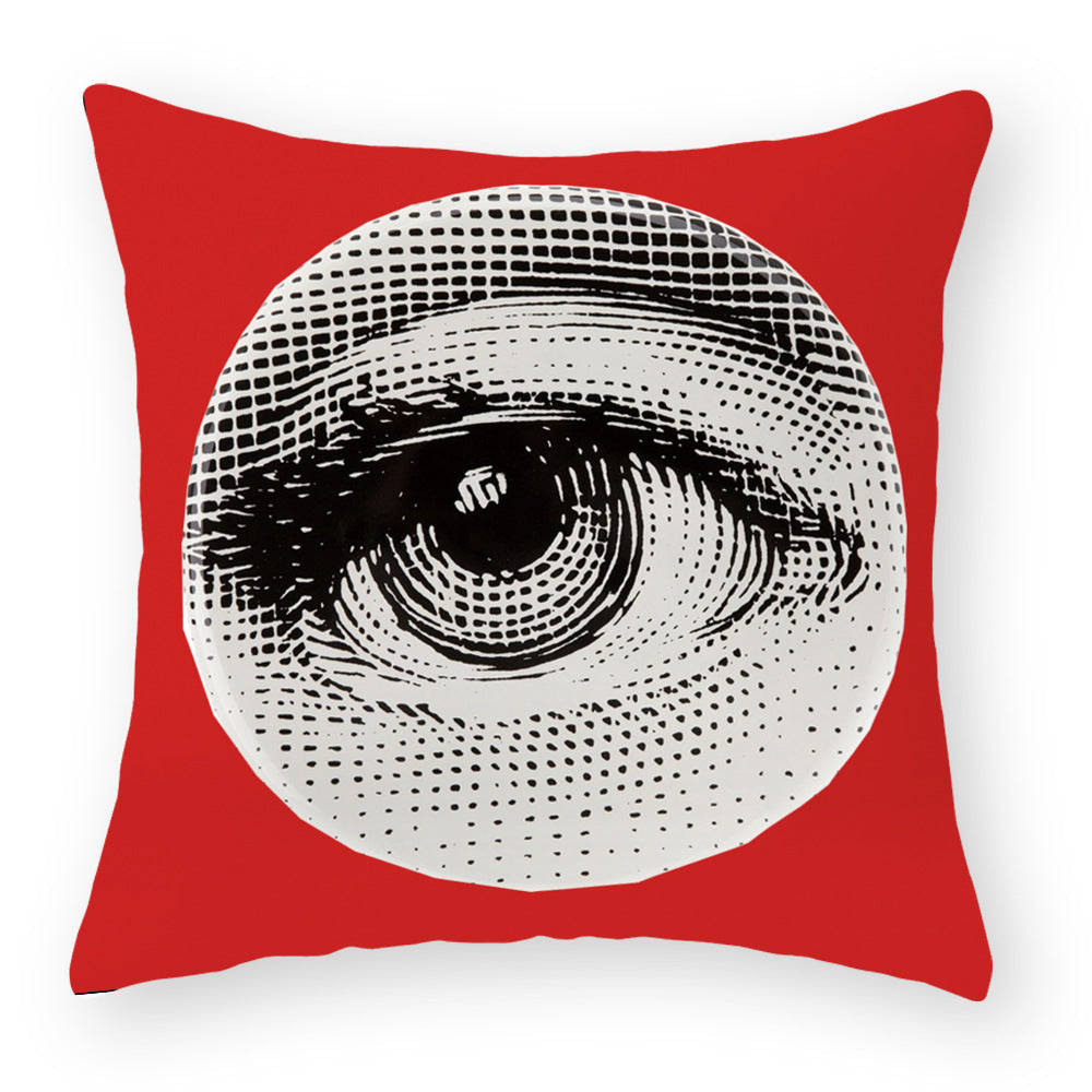 Peach Skin Plush Pillow Cover Sofa Cushion Car Cushion Cover