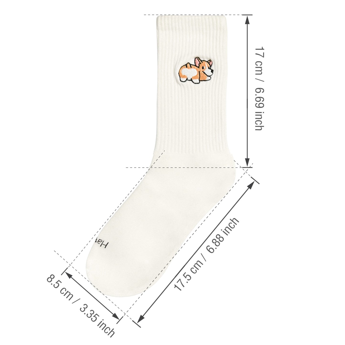 Socks Tube Socks Student White Stockings Four Seasons