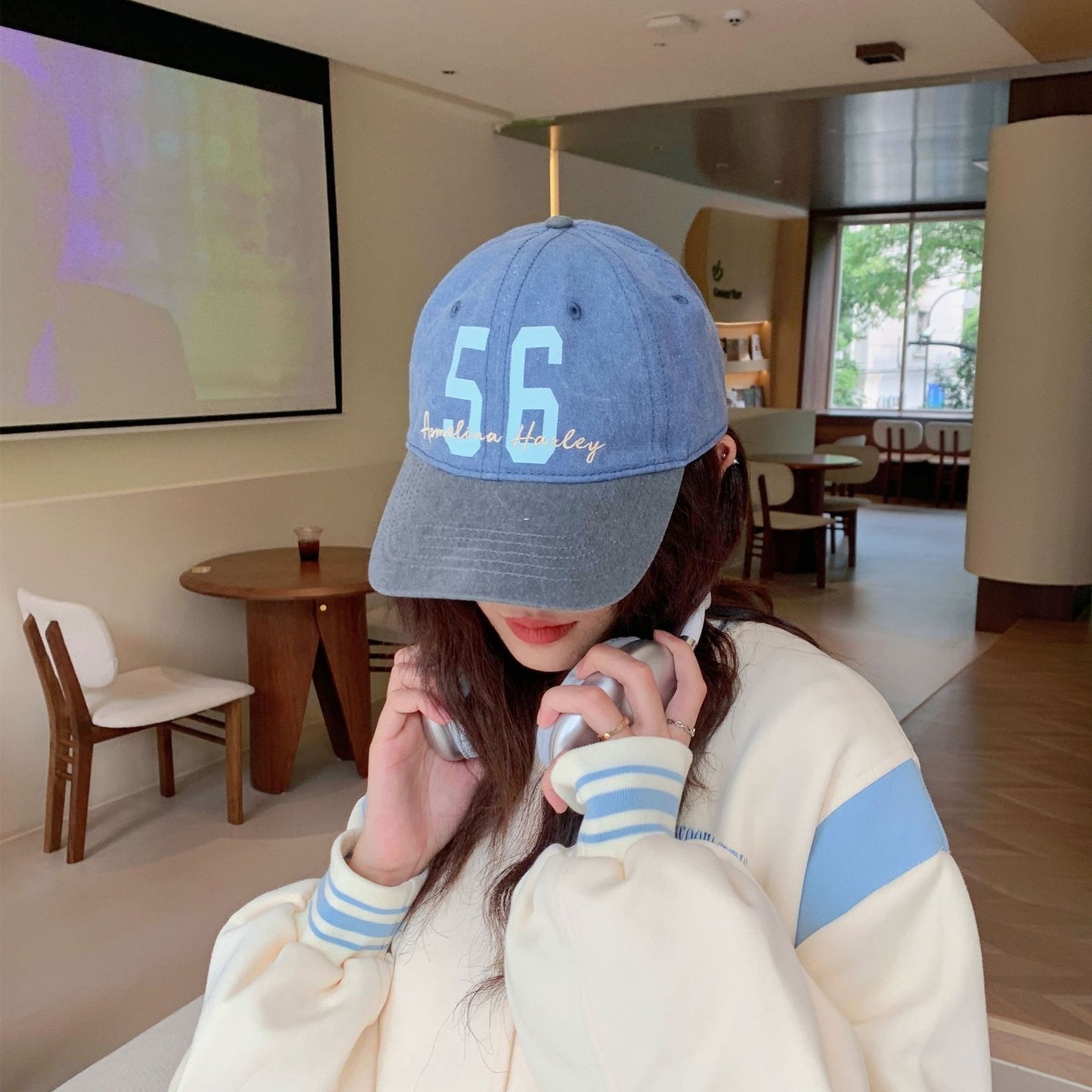 Plus-sized Deepening No 56 Baseball Cap Sun-proof Makes Your Face Look Smaller