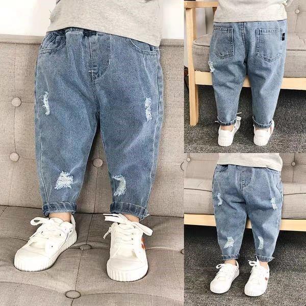 Fashion Personality Boy's Western Style Daddy Pants